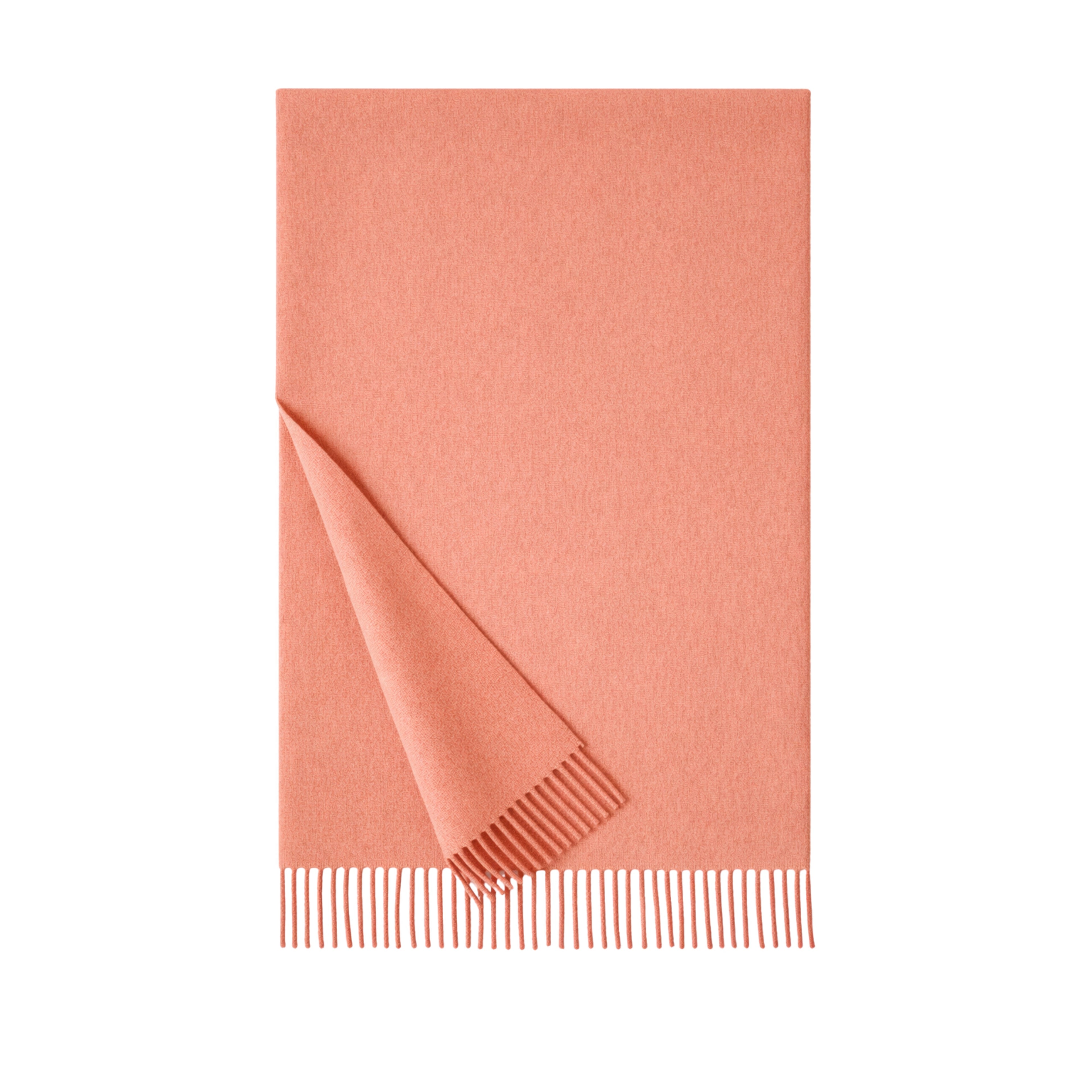 KASCHMIR SCHAL - SALMON