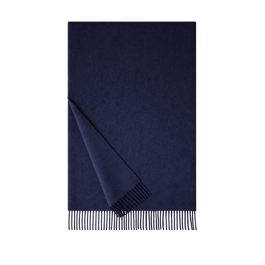 KASCHMIR SCHAL - MIDNIGHT NAVY