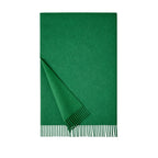 KASCHMIR SCHAL - MEDIUM GREEN
