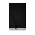 KASCHMIR SCHAL - BLACK