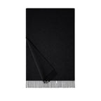 KASCHMIR SCHAL - BLACK