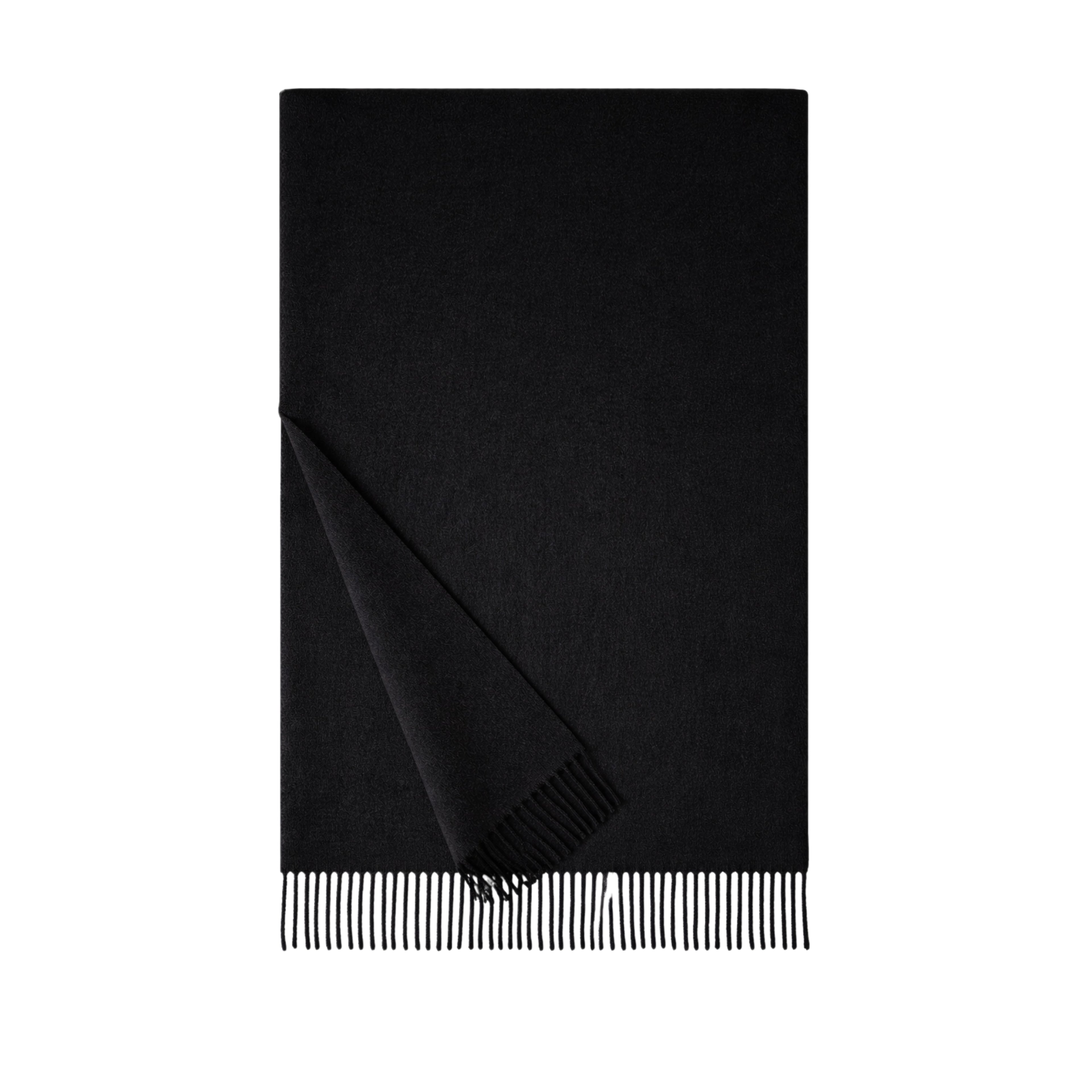 KASCHMIR SCHAL - BLACK