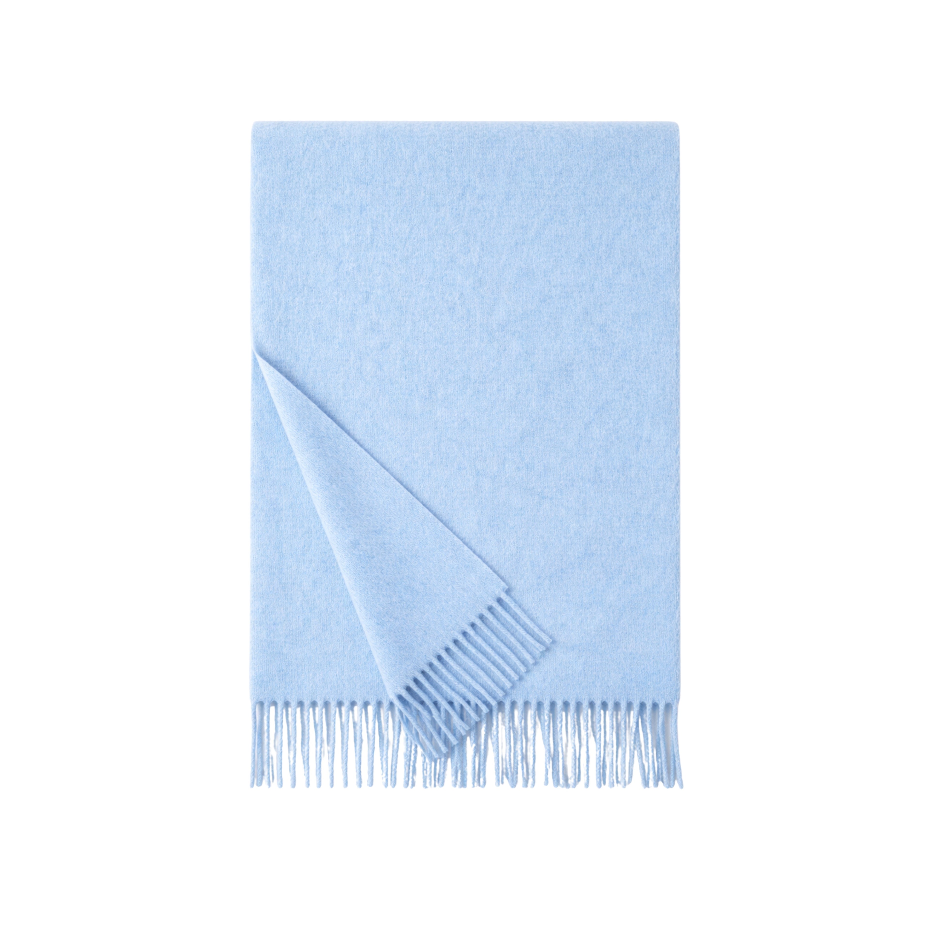 KASCHMIR SCHAL - BABY BLUE