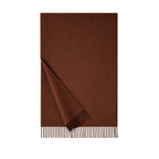 KASCHMIR SCHAL - UMBER