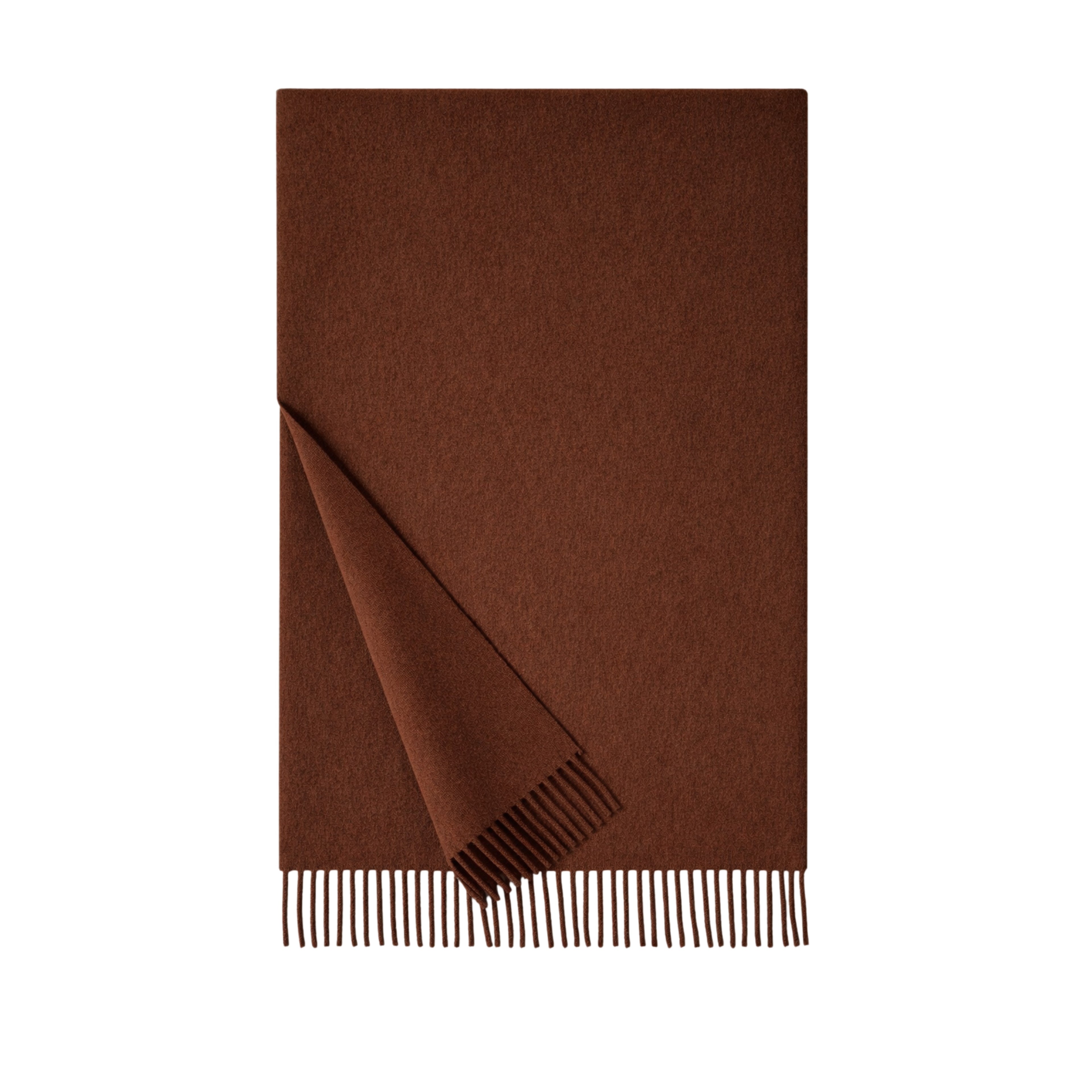 KASCHMIR SCHAL - UMBER