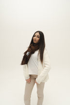 KASCHMIR SCHAL - UMBER