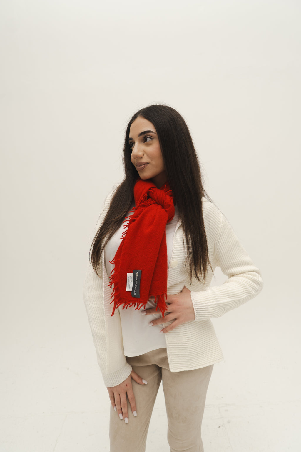 KASCHMIR SCHAL - RUBY