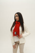 KASCHMIR SCHAL - RUBY