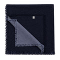 NIHAL CASHMERE Luxury Sparkle Schal aus 100 % Kaschmir - Midnight Navy