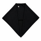 NIHAL CASHMERE Dreieckstuch - Black