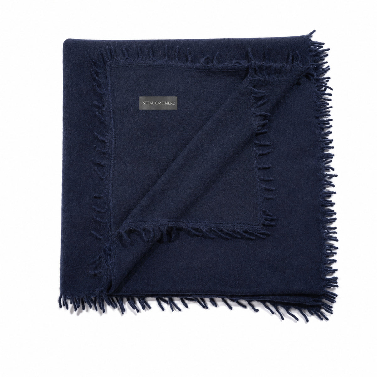 KASCHMIR SCHAL - MIDNIGHT NAVY
